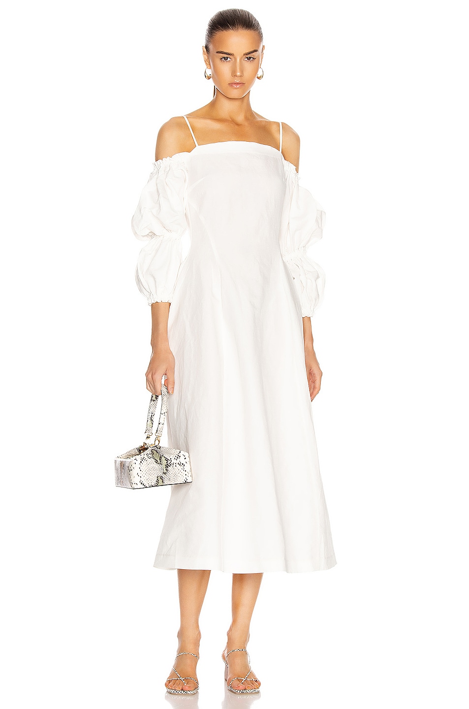 Image 1 of REJINA PYO Lorna Dress in Off-White