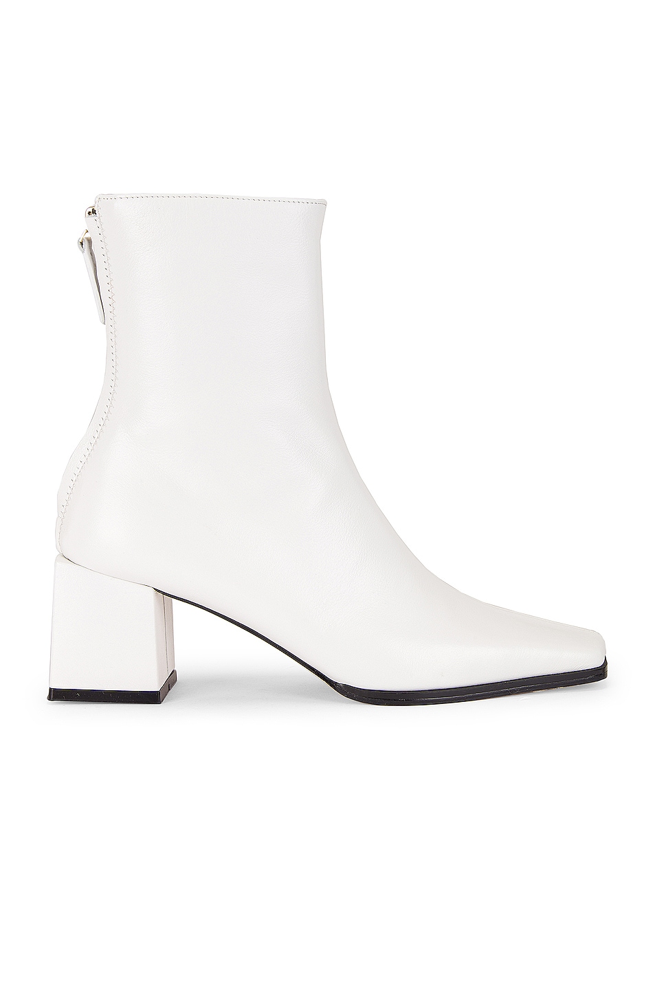 Image 1 of Reike Nen Cube Heel Basic Boots in White