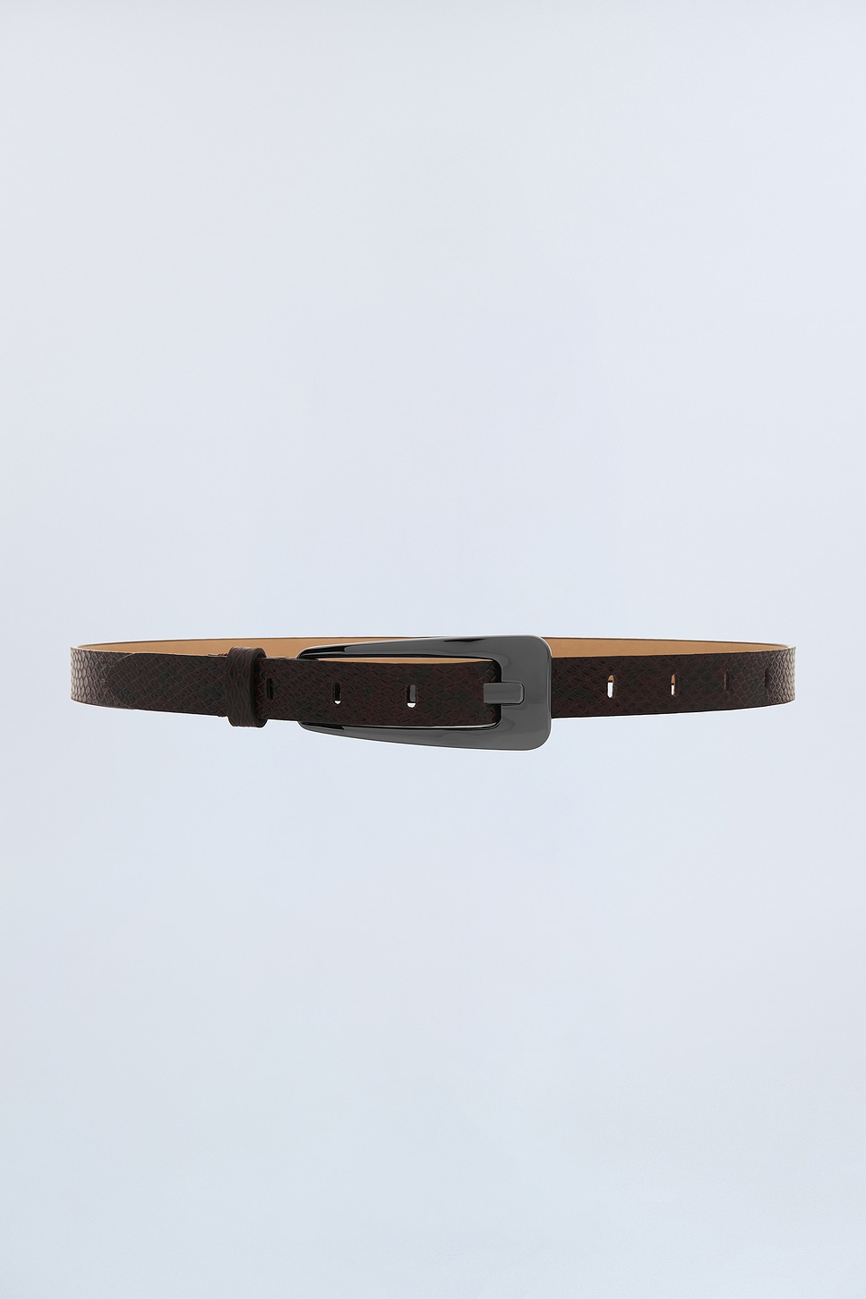 REVOLVE LOS ANGELES Mini Grande Belt in Burgundy