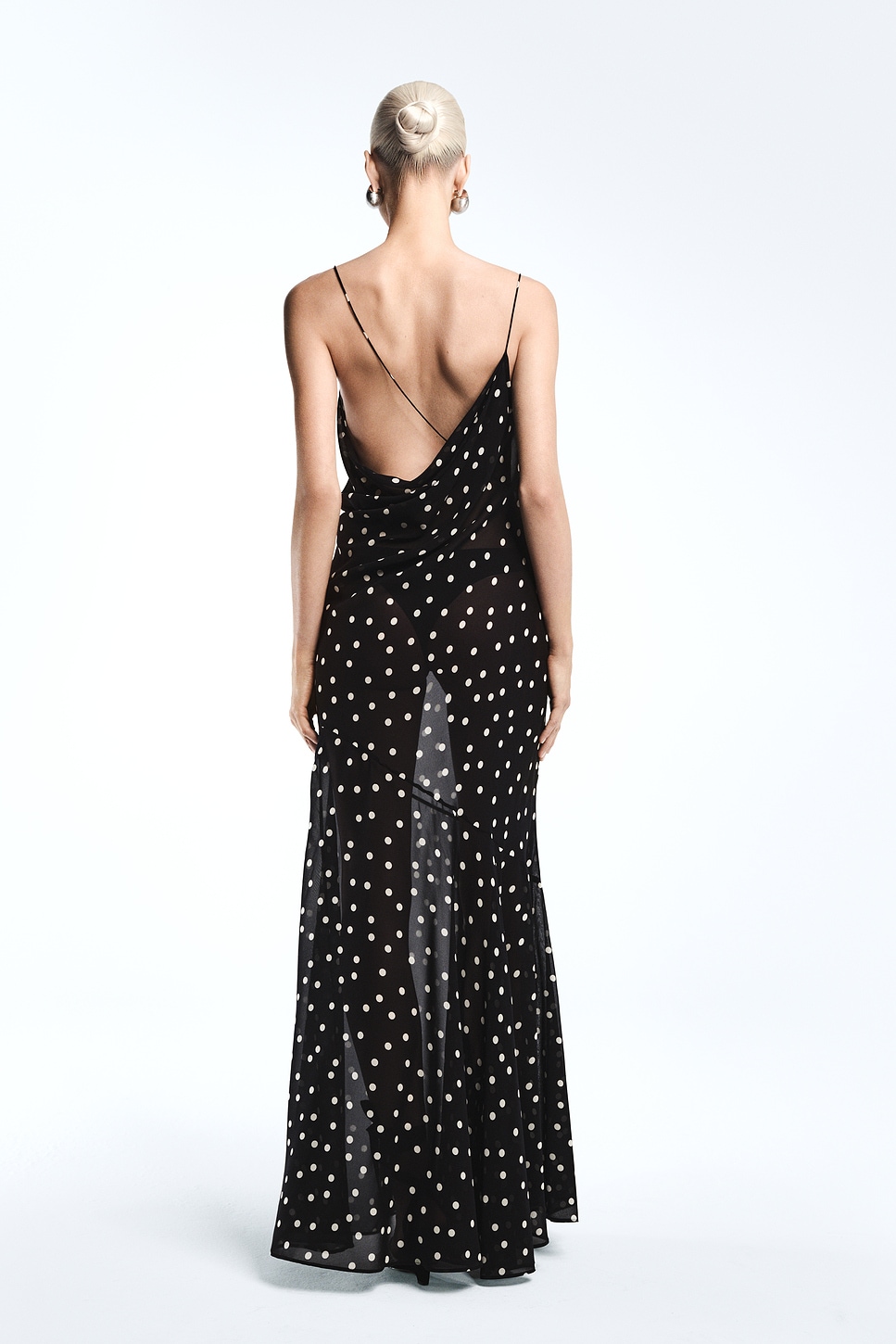 REVOLVE LOS ANGELES Siagre Silk Backless Gown | Thumbnail 4