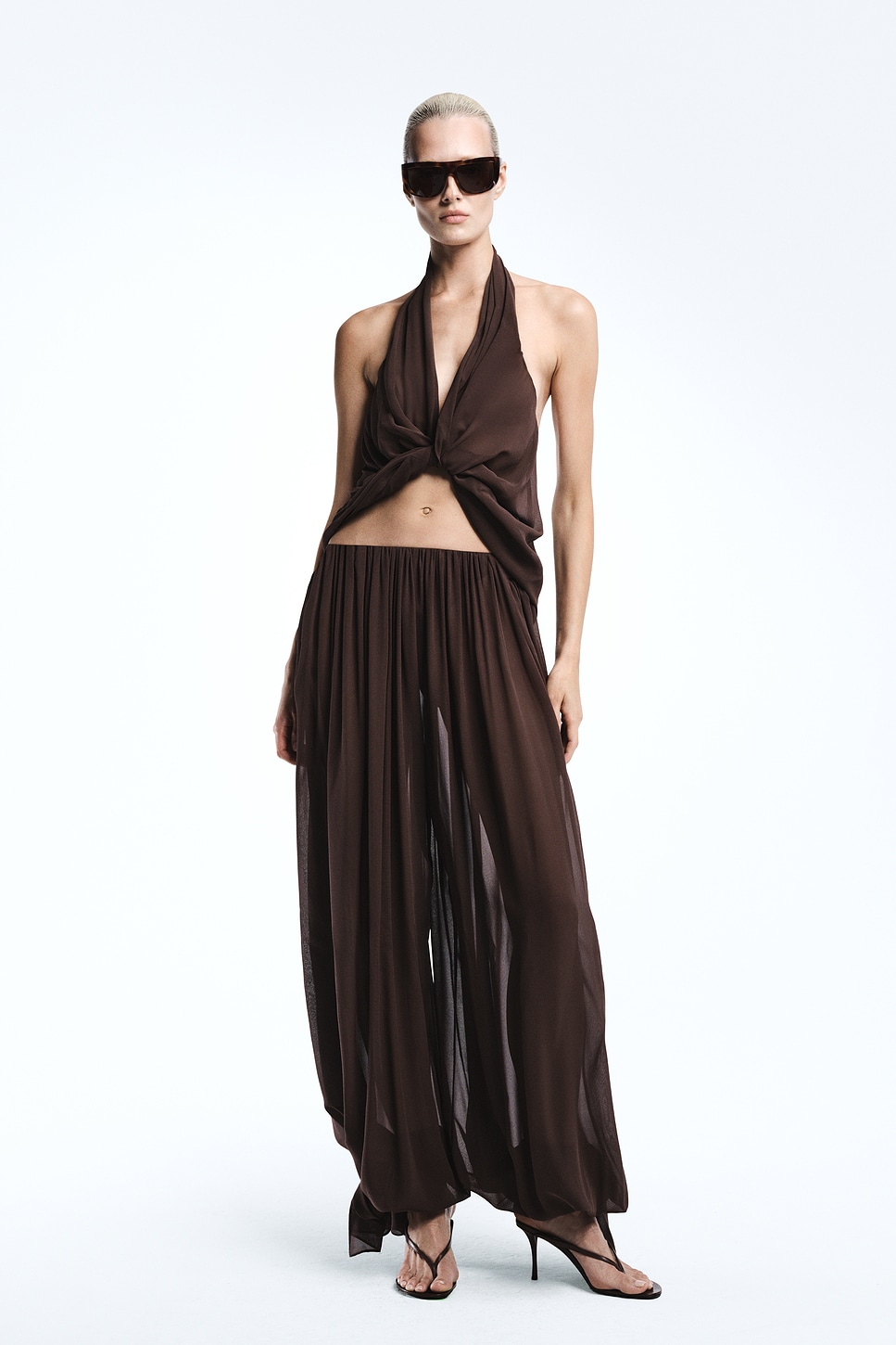REVOLVE LOS ANGELES Adela Georgette Silk Top | Thumbnail 3 REVOLVE LOS ANGELES Adela Georgette Silk Top | Thumbnail 3