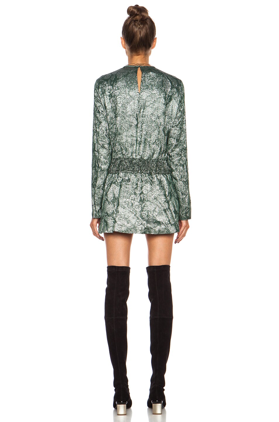 silk smock