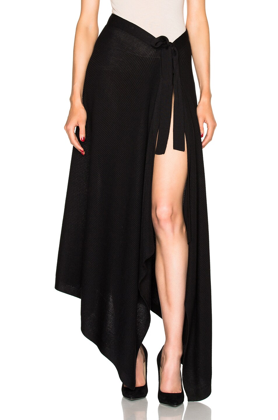 Image 1 of Rodebjer Breezy Skirt in Black