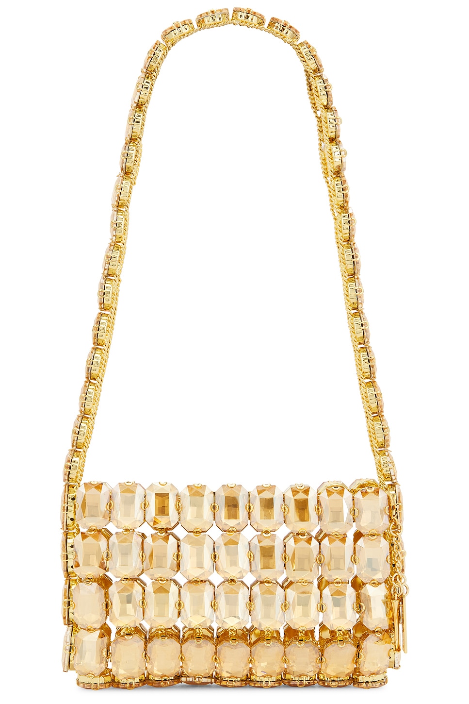 Malka Bag in Silver in Metallic Silver