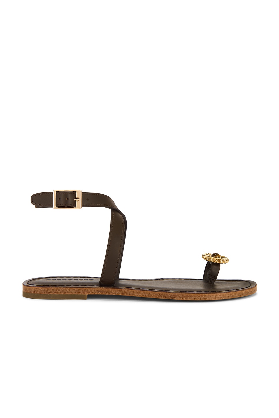 Grazia Sandal in Cognac