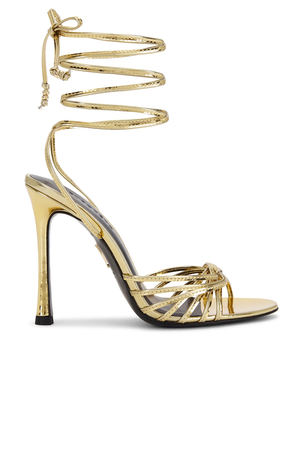 Image 1 of retrofete Lucio Heel in Gold Mirror