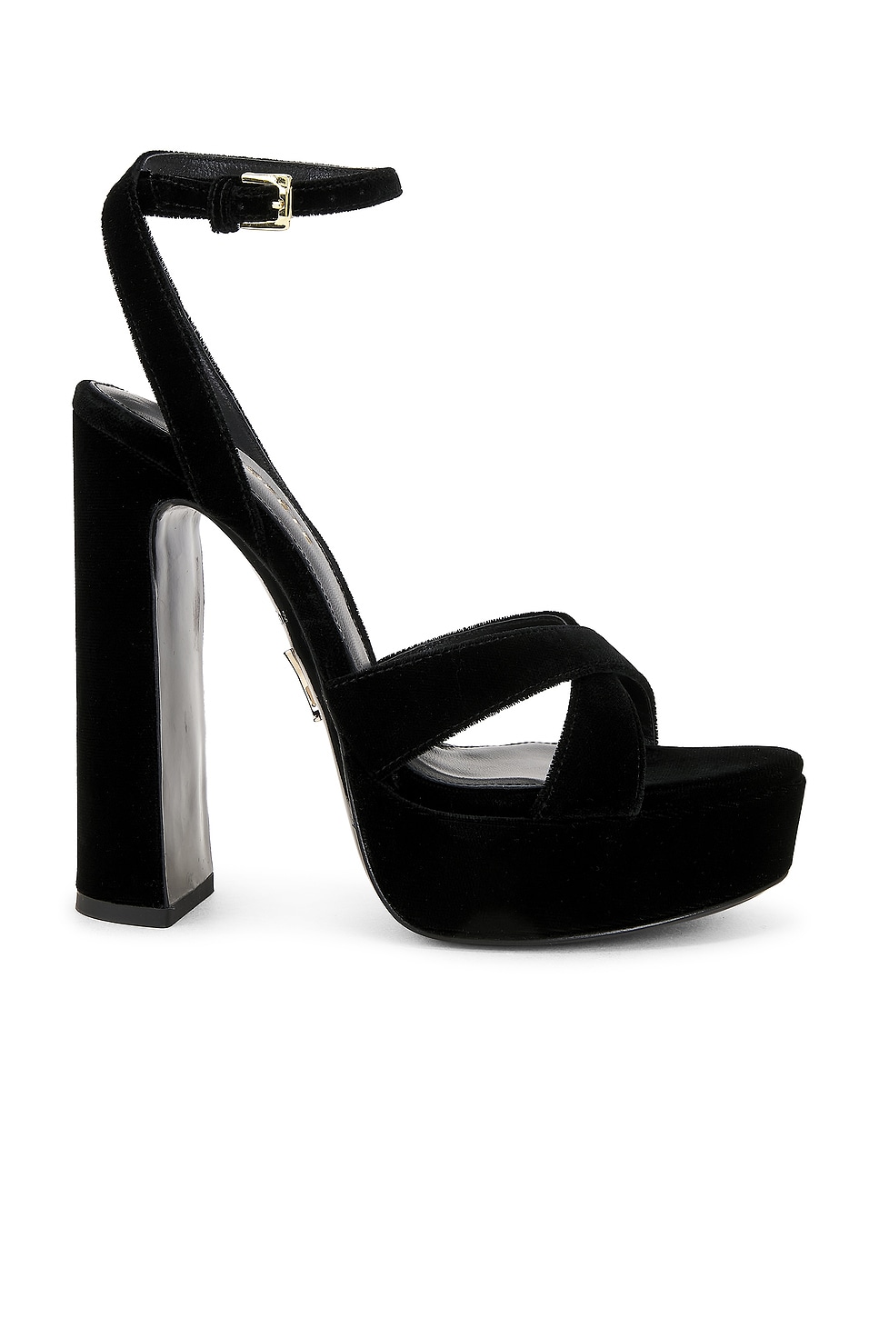 Image 1 of retrofete Melodia Platform Sandal in Black