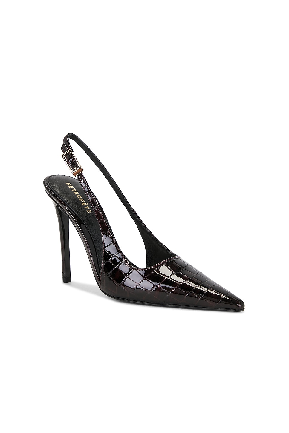Retroféte Cindy Slingback In Black