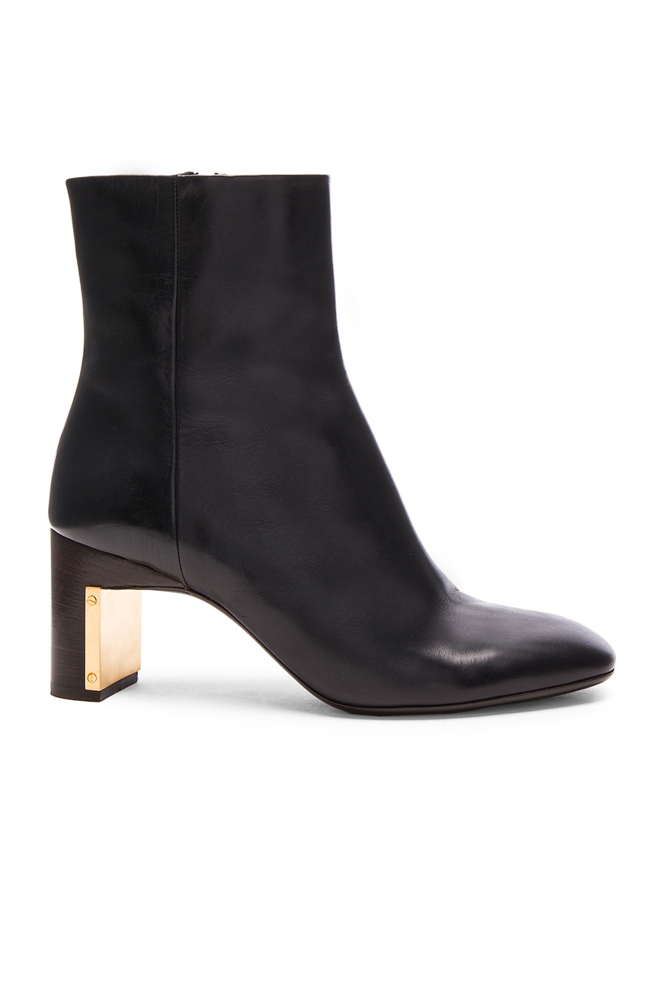 Image 1 of Rosetta Getty Heeled Ankle Bootie in Black