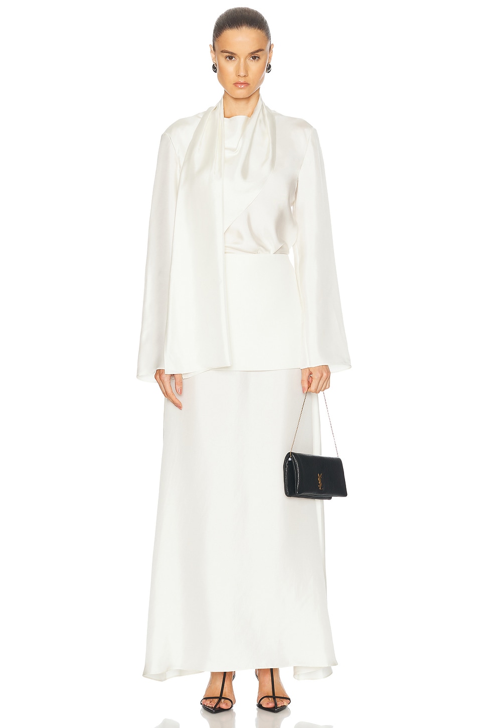 Róhe Integrated Fluid Silk Skirt