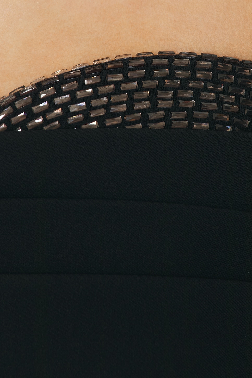 Image 4 of Roland Mouret Diamante Mini Dress in Black