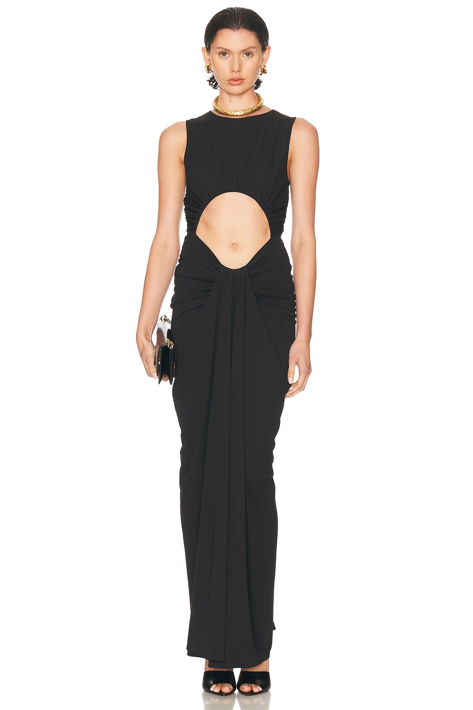Image 1 of Ronny Kobo Marsella Dress in Black