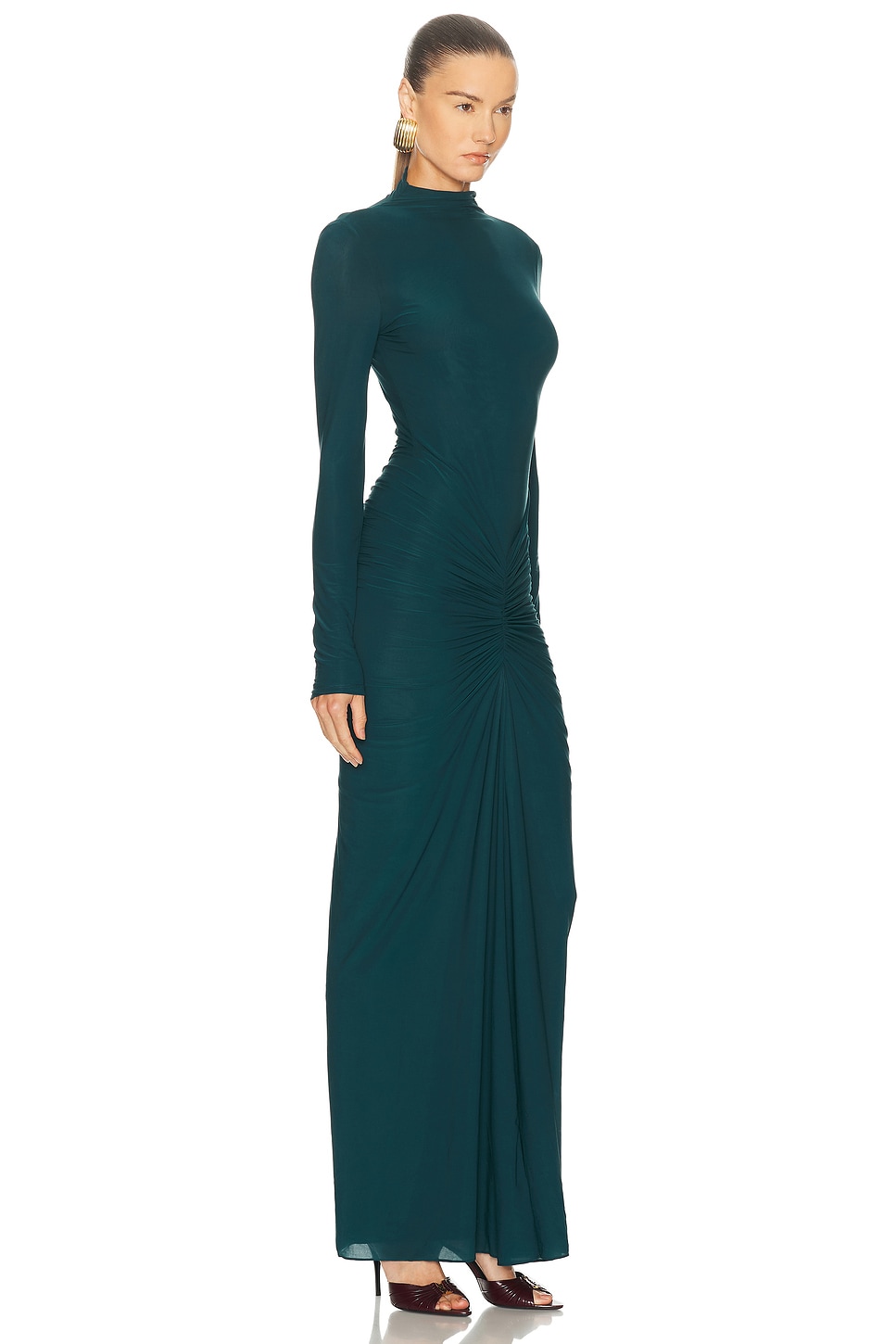 Ronny Kobo Scorpio Dress In Blue