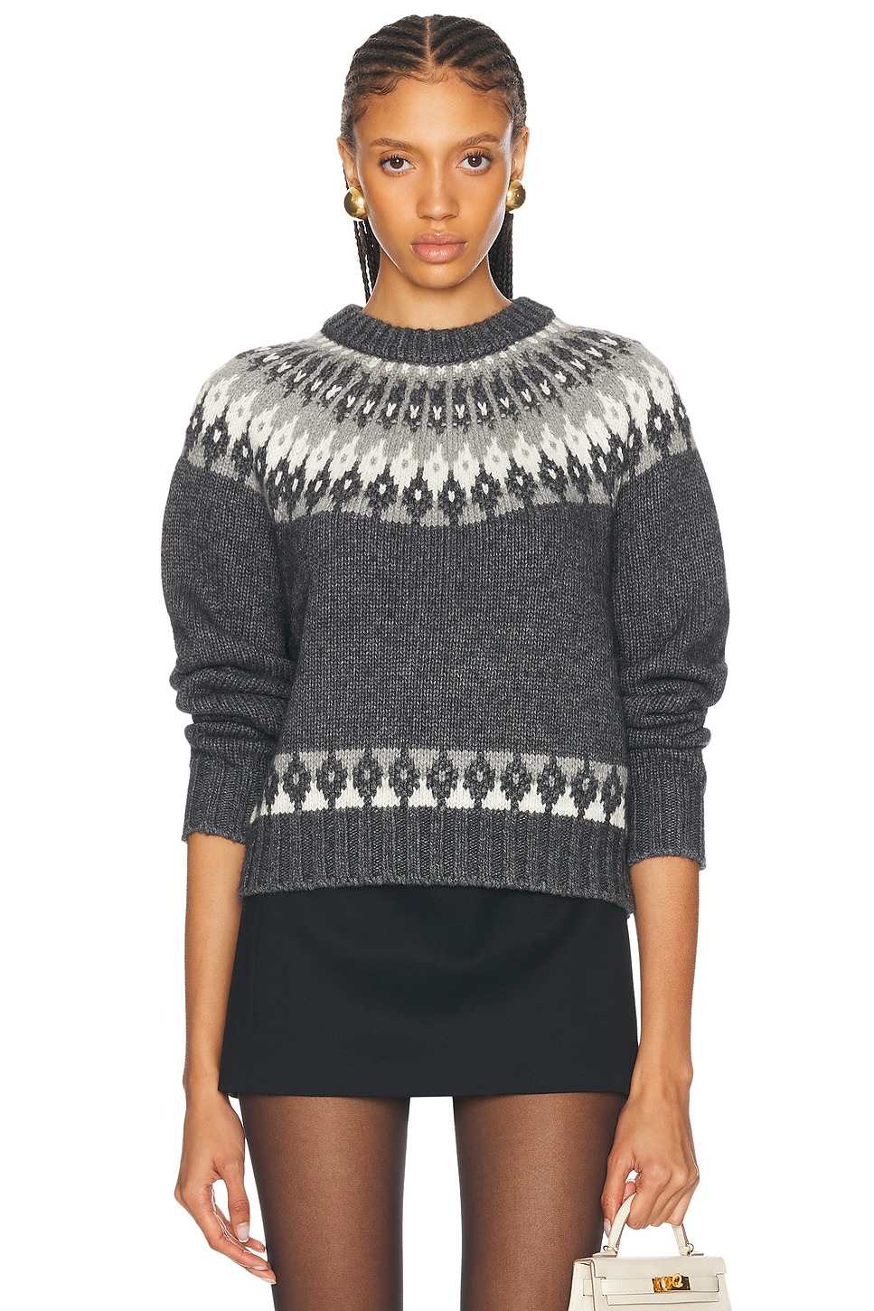 Dangela Sweater in Grey