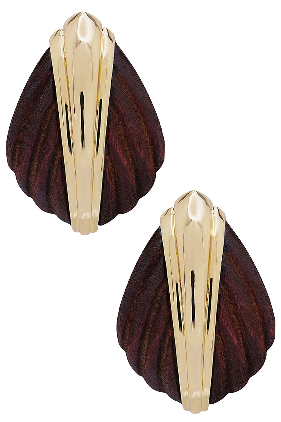 Image 1 of Ronny Kobo Aster Earring in Dark Wood