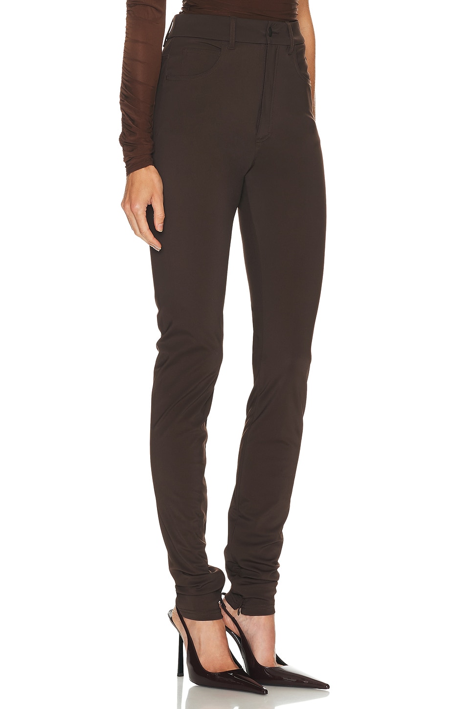 Ronny Kobo Berit Pant In Brown
