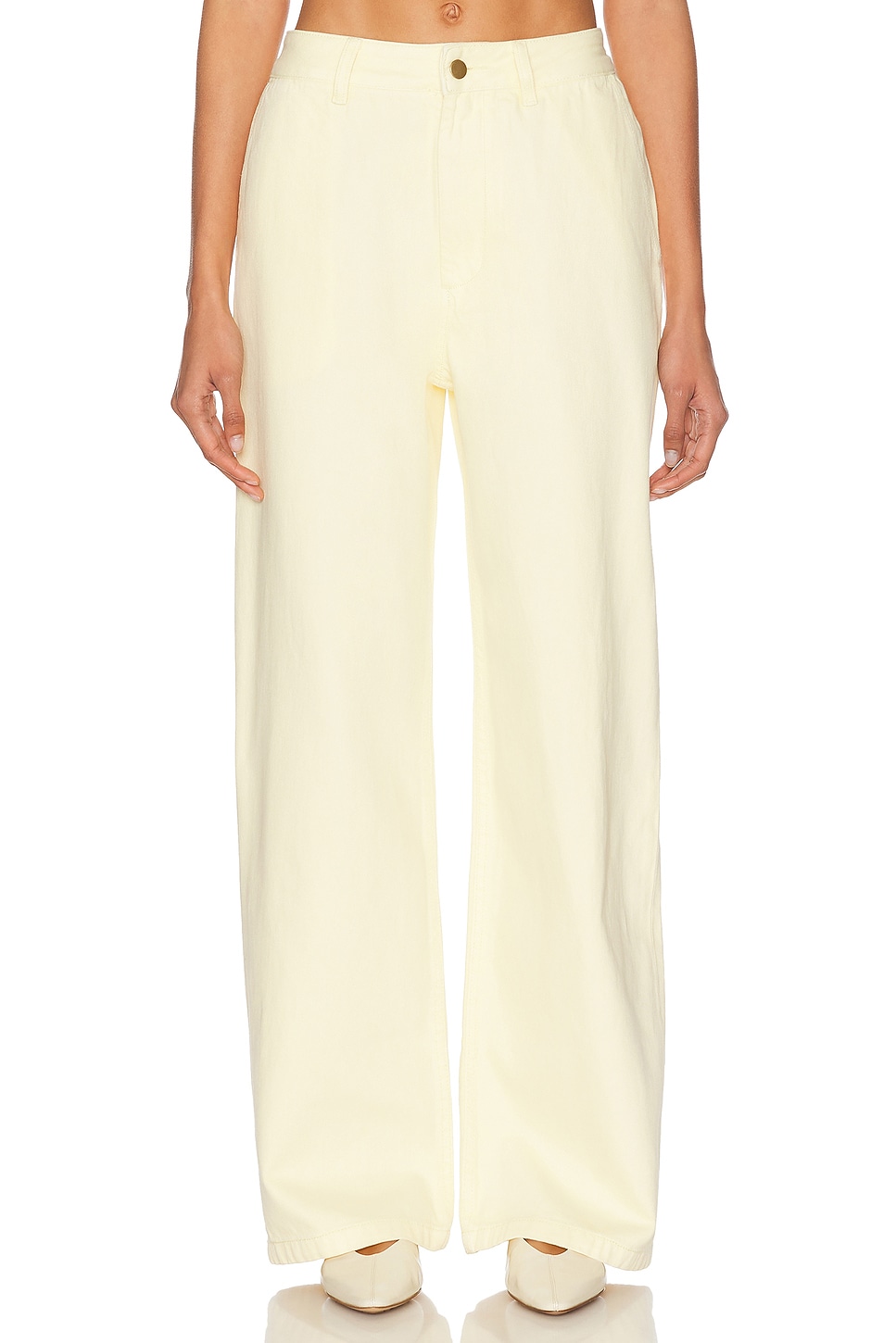 Matteo Pant in Yellow