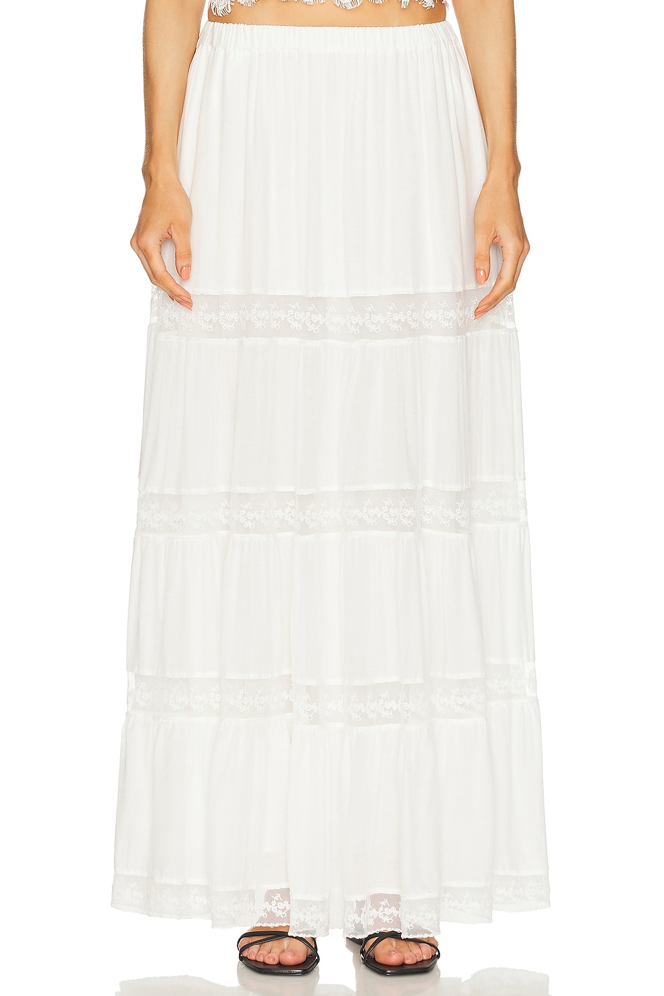 Garda Skirt in Ivory