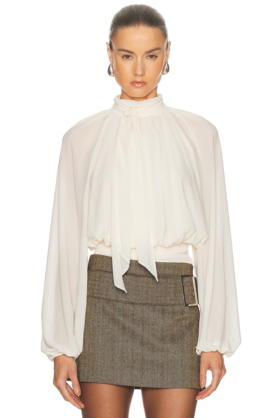 Image 1 of Ronny Kobo Anouk Blouse in Ivory