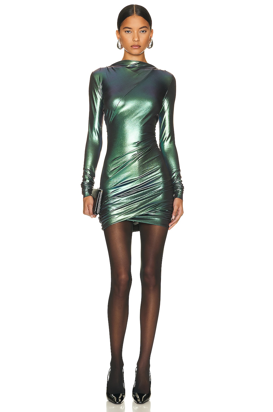 Image 1 of RICK OWENS LILIES Jade Dress in Irise
