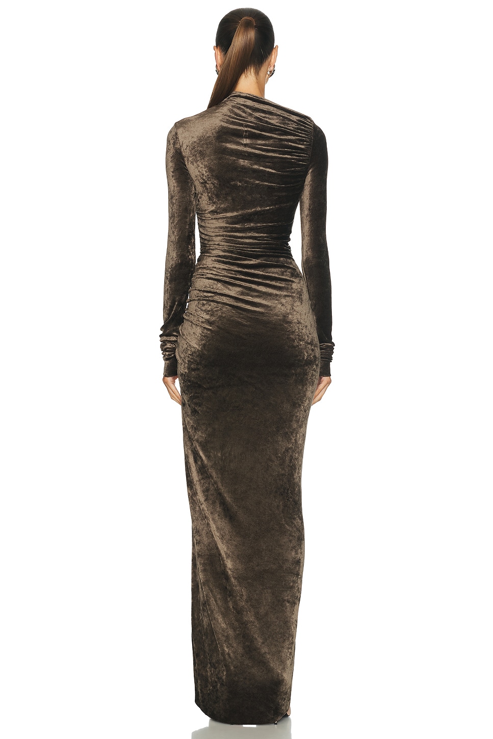 RICK OWENS LILIES Long Sleeve Svita Gown