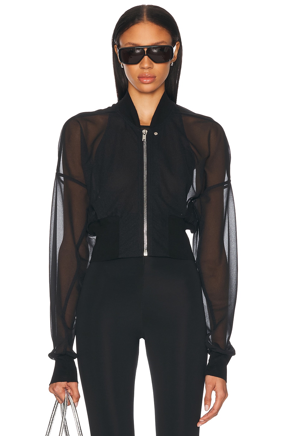 Flight Jacket in Black