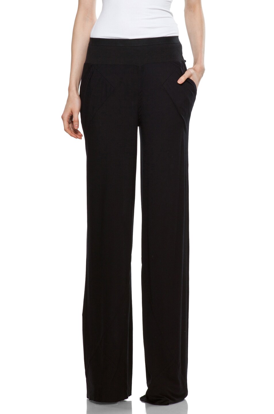 Image 1 of RICK OWENS LILIES Relax Pant in Black