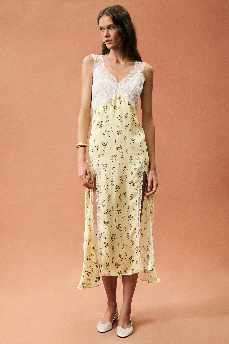 Rowen Rose for FWRD Sleeveless Long Dress | Thumbnail 5