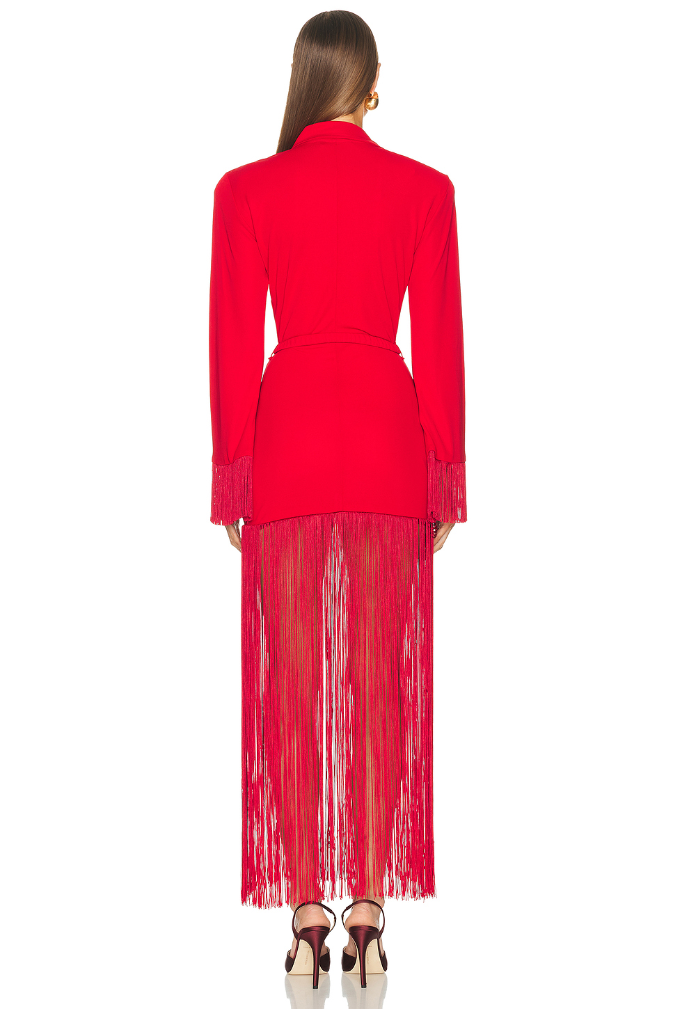 Long Sleeve Polo Maxi Dress