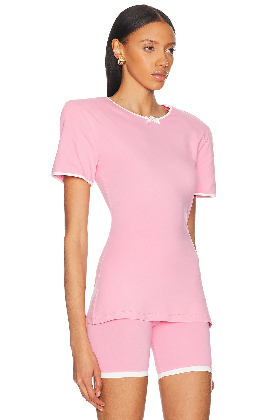 ROWEN ROSE PUFF SLEEVE TOP
