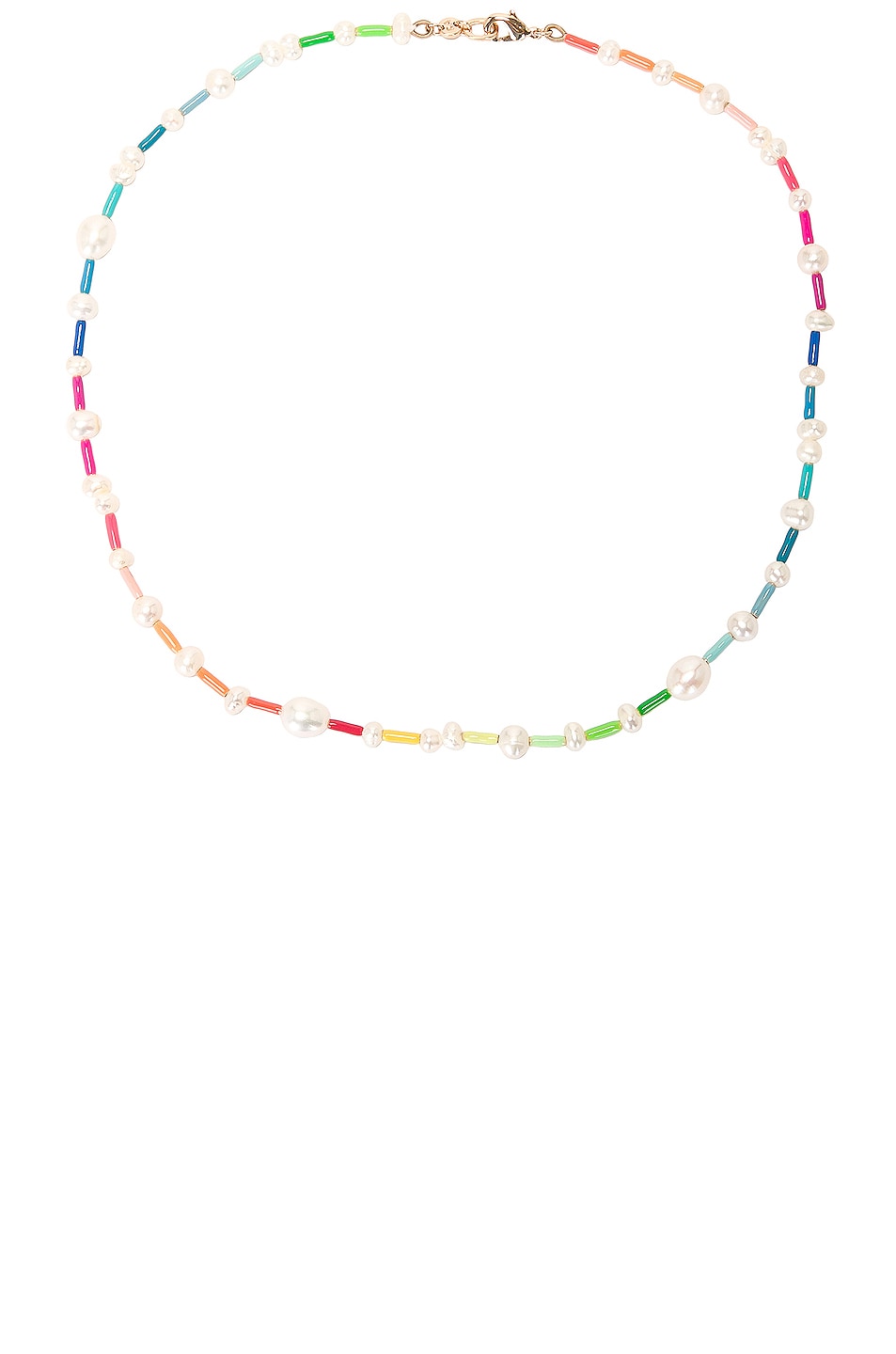 Image 1 of Roxanne Assoulin Happy Pearl Necklace in Multi