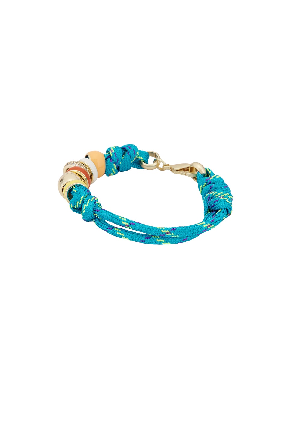 Image 1 of Roxanne Assoulin Happy Cord Bracelet in Turquoise