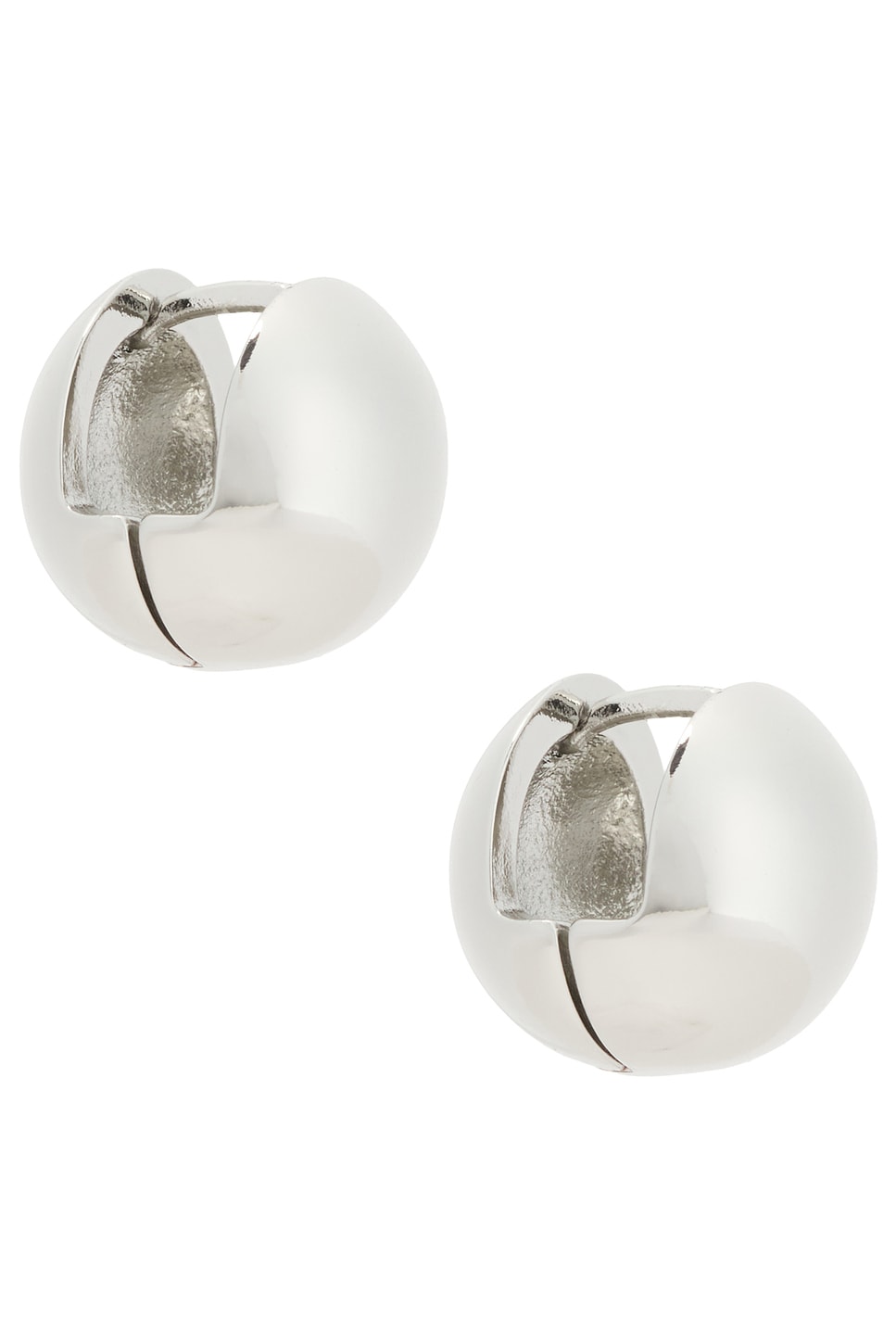 Image 1 of Roxanne Assoulin Baby Ball Earrings in Silver