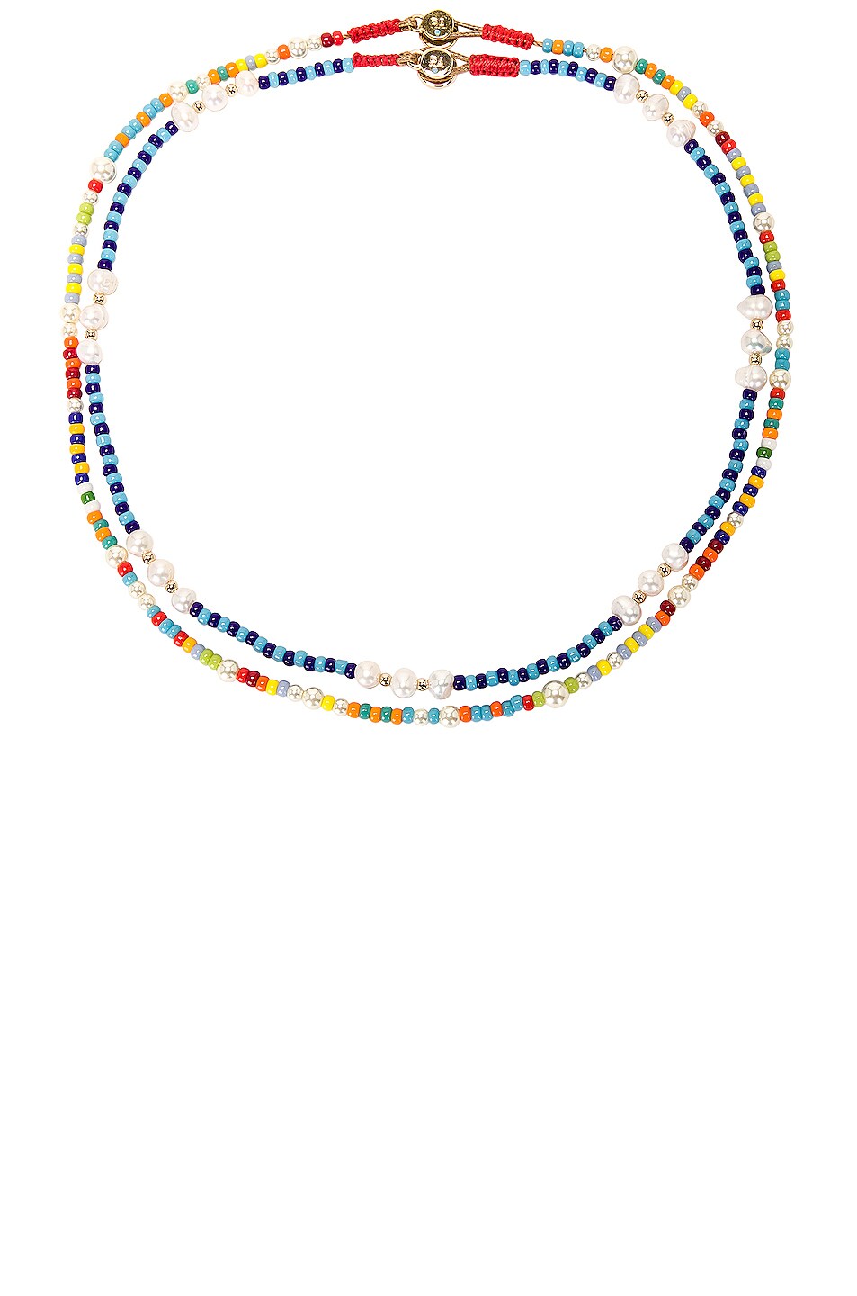 Image 1 of Roxanne Assoulin Big Easy Necklace Duo in Multi