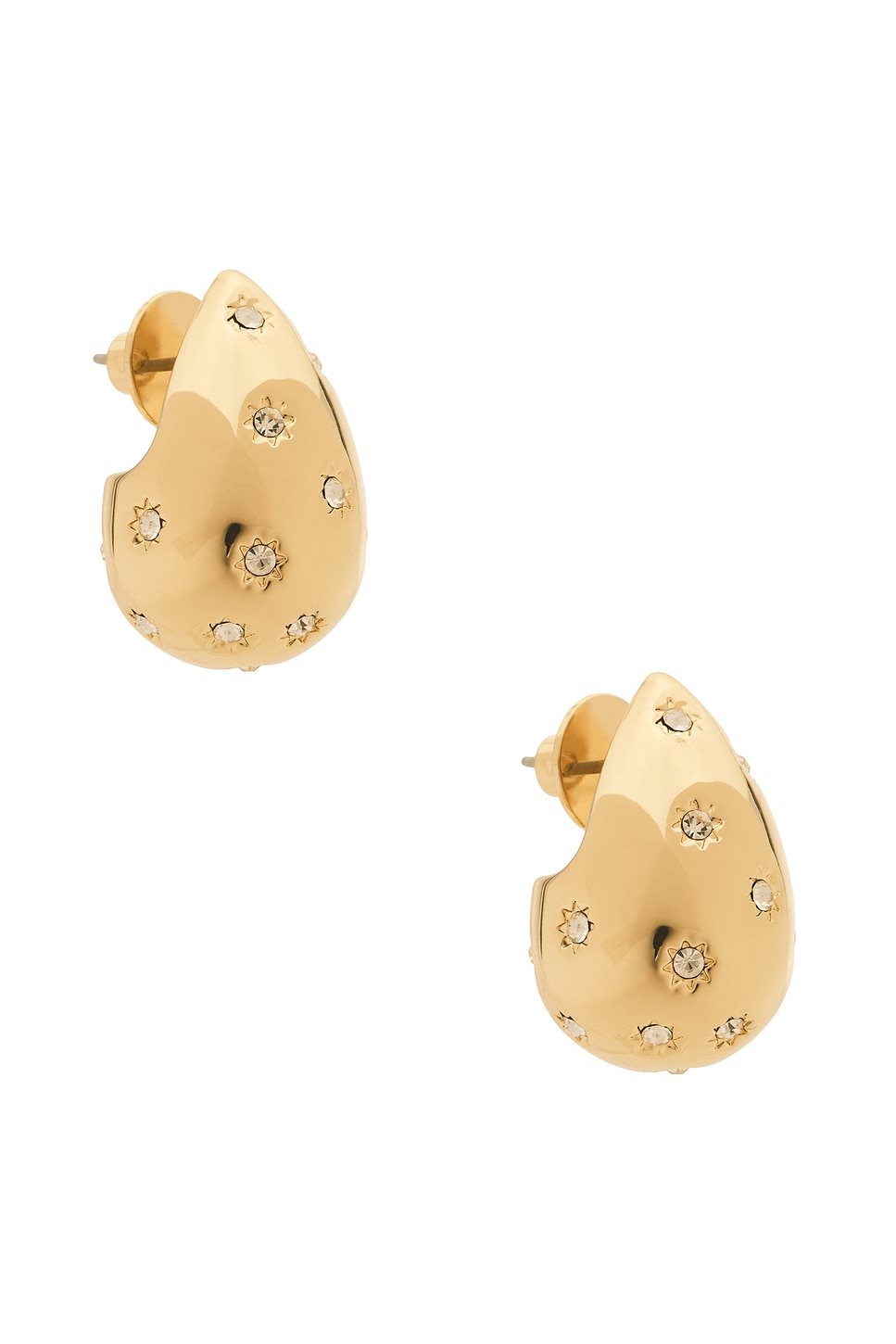 Roxanne Assoulin Twinkle Tear Drop Earrings In Gold