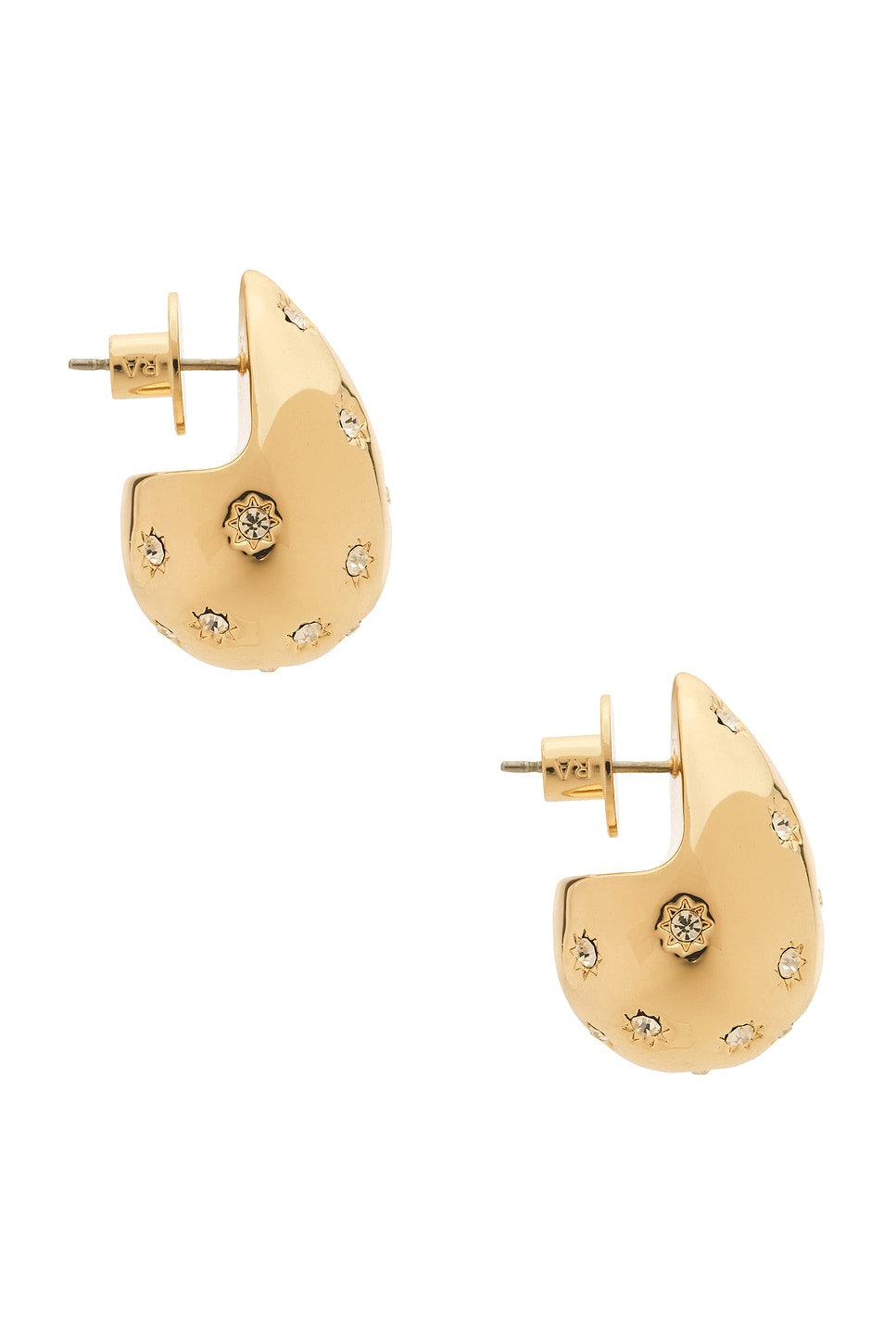Roxanne Assoulin Twinkle Tear Drop Earrings In Gold