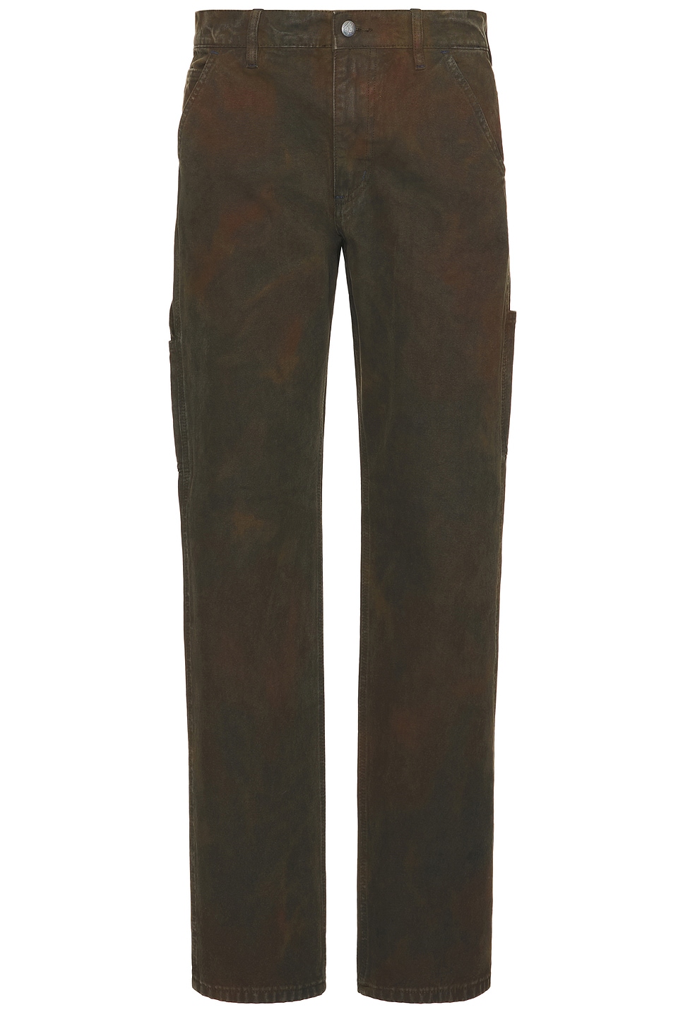 Statement Pant in Dark Green