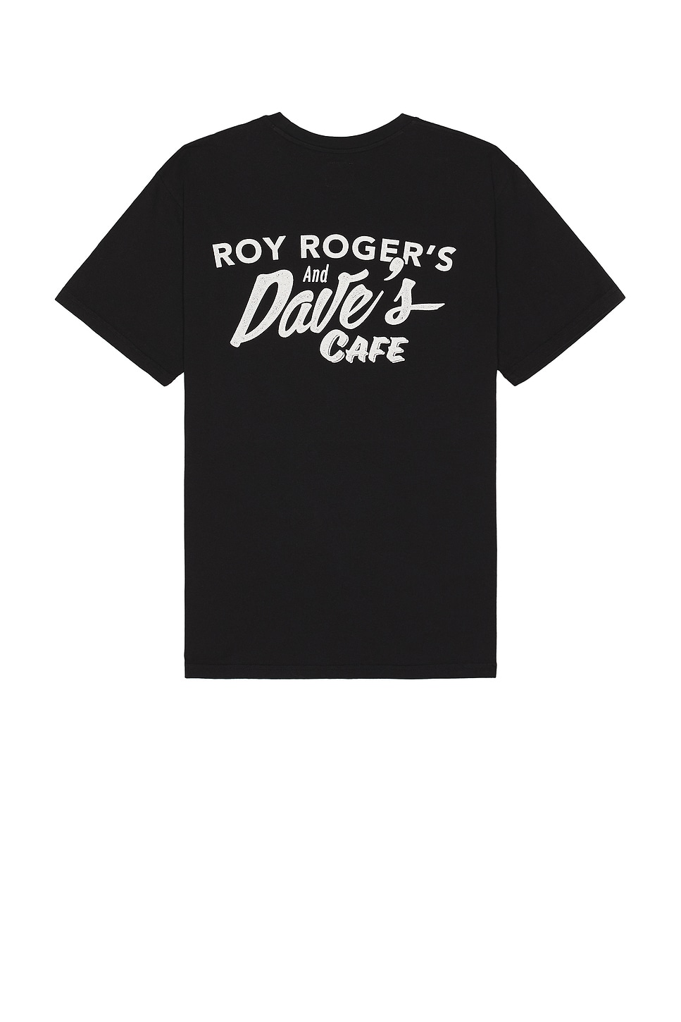 Image 1 of Roy Roger's x Dave's New York Print Cafe T Shirt in Black