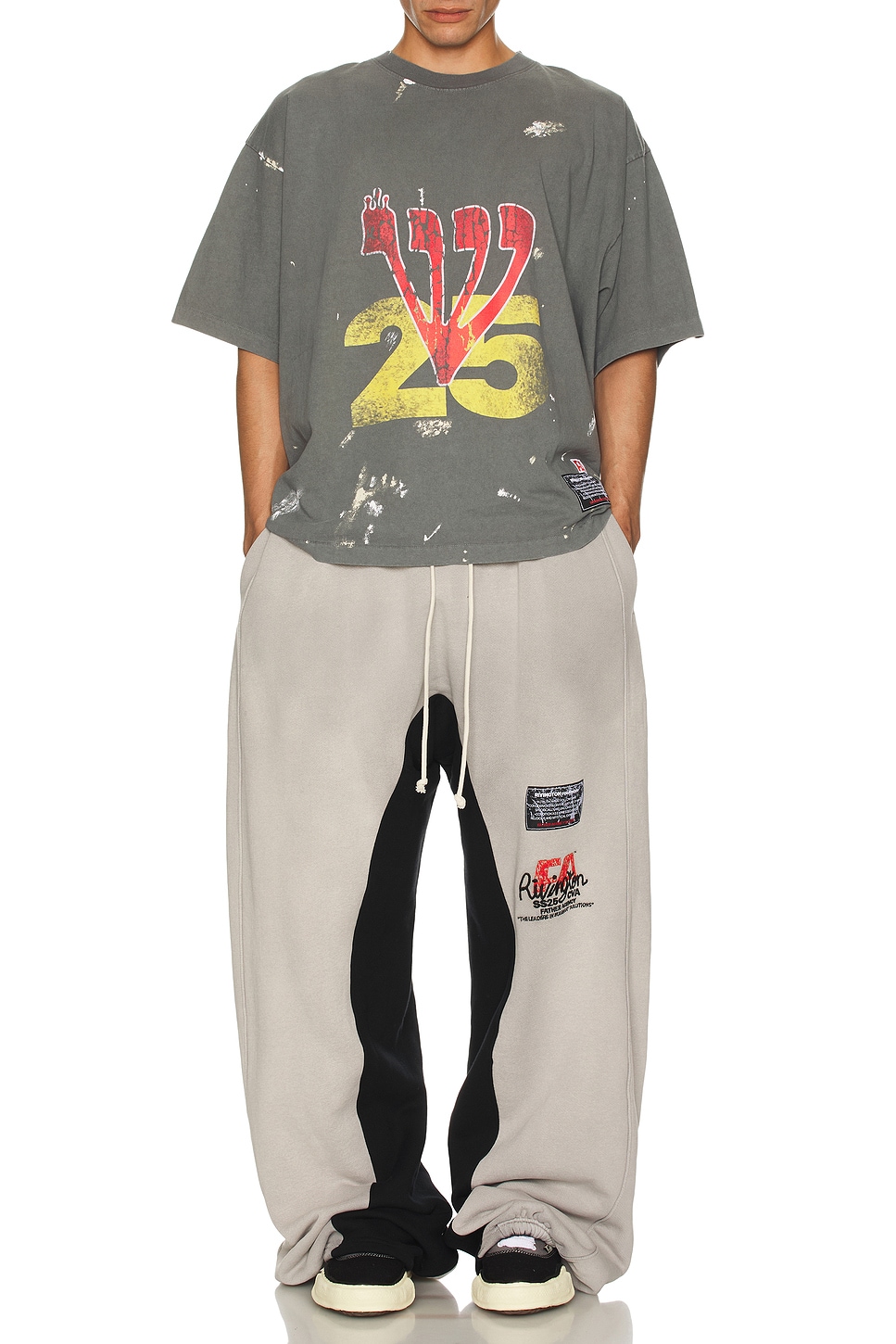 Image 1 of RRR123 Penta Sweat Pant in Welder Gris