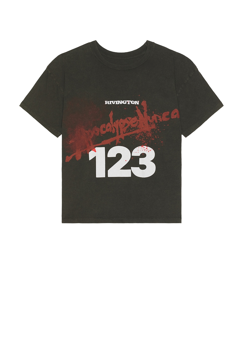 Image 1 of RRR123 Apocalypse Nunca Tee in Black