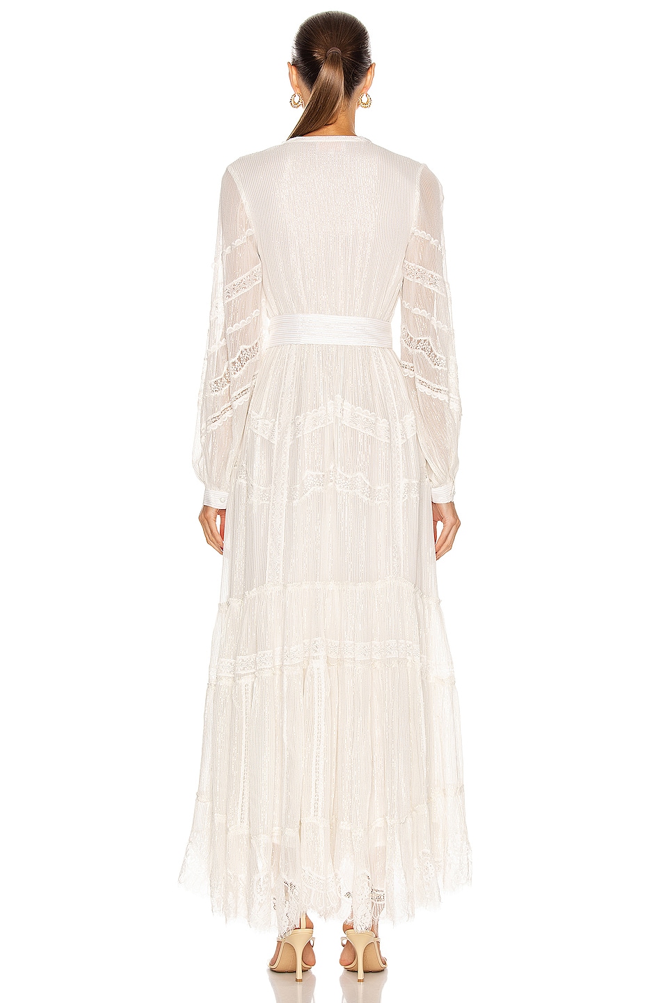 ROCOCO SAND Zuri Maxi Dress in Off White | FWRD