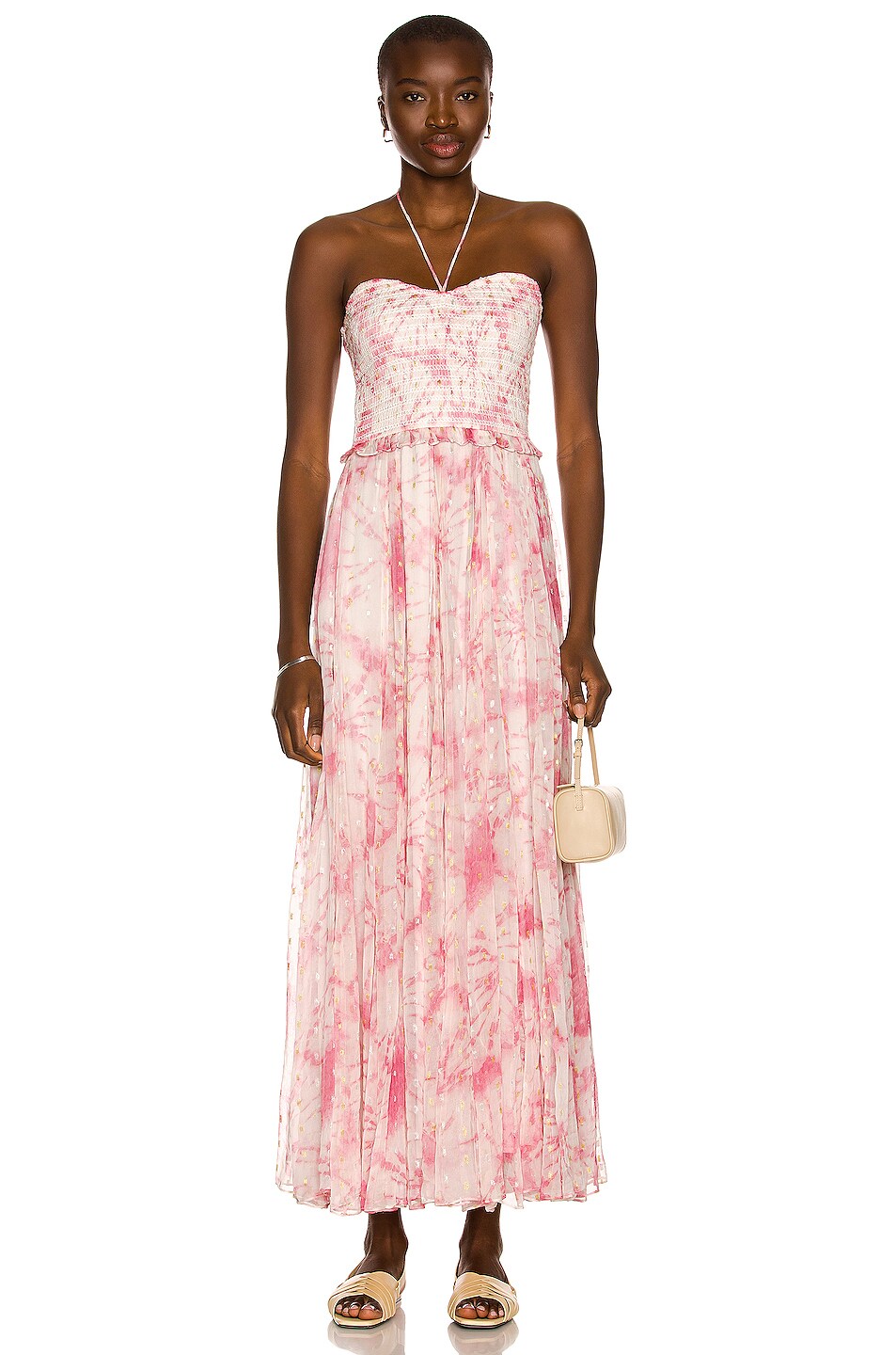 Image 1 of ROCOCO SAND Ava Maxi Dress in Rosewood