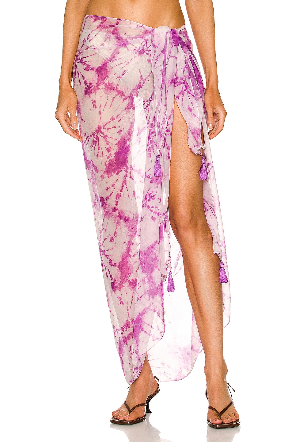 Image 1 of ROCOCO SAND Ava Sarong in Lilac