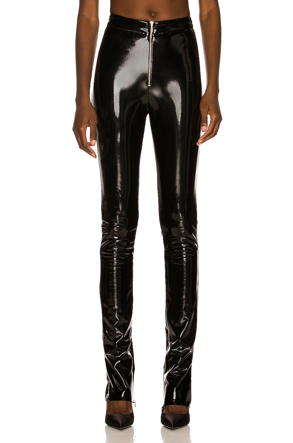 Image 1 of Raisa Vanessa Patent Leather Pant in Black