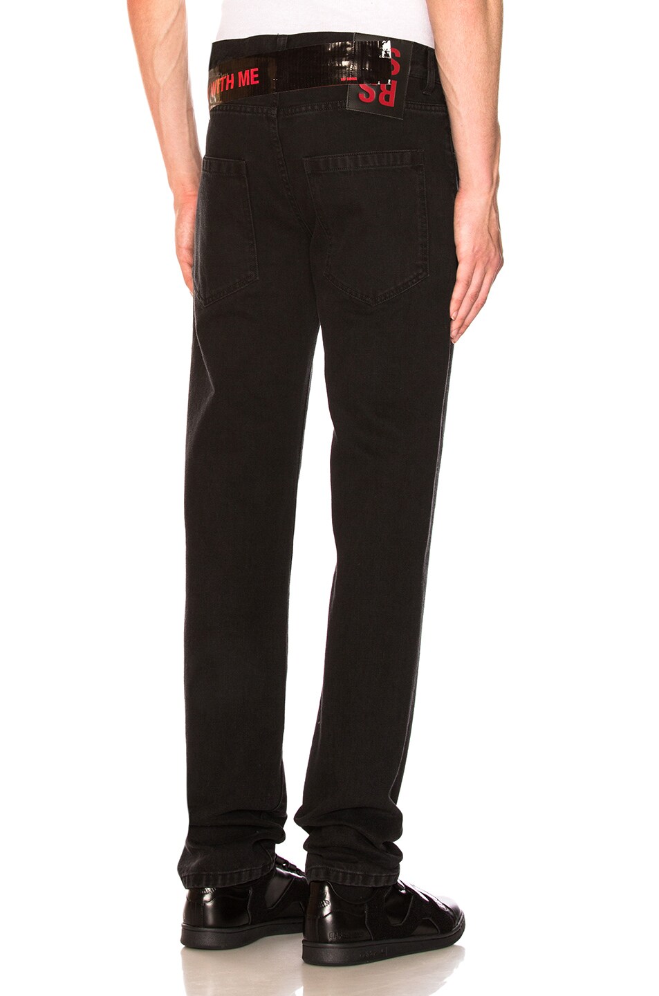 Image 1 of Raf Simons Jeans in Black