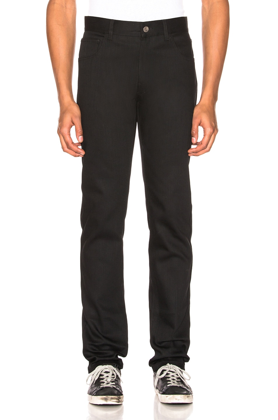 Image 1 of Raf Simons Regular Fit Jeans in Black