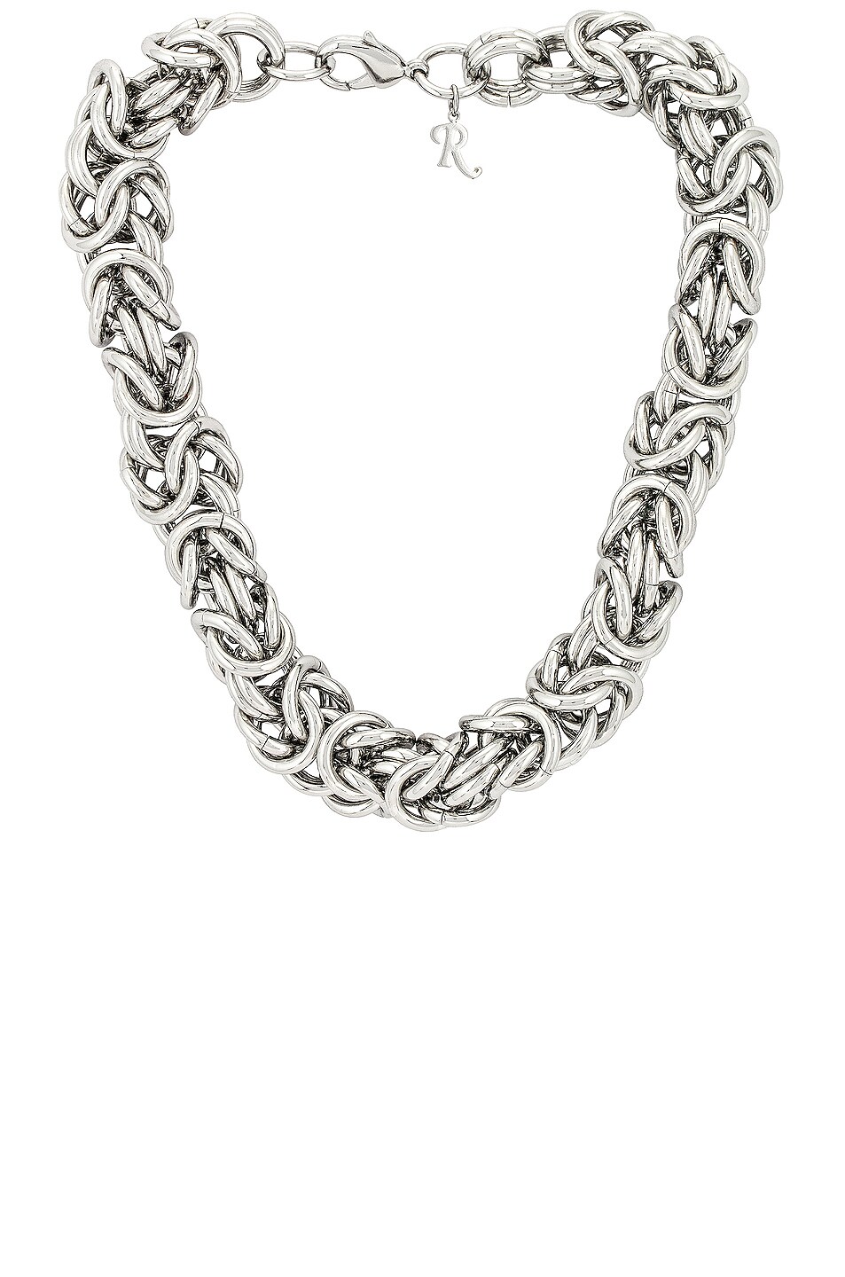Image 1 of Raf Simons Cluster Chain Necklace in Silver