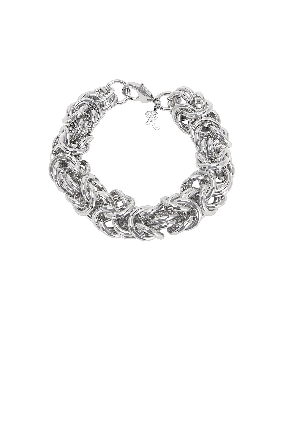 Image 1 of Raf Simons Cluster Chain Bracelet in Silver