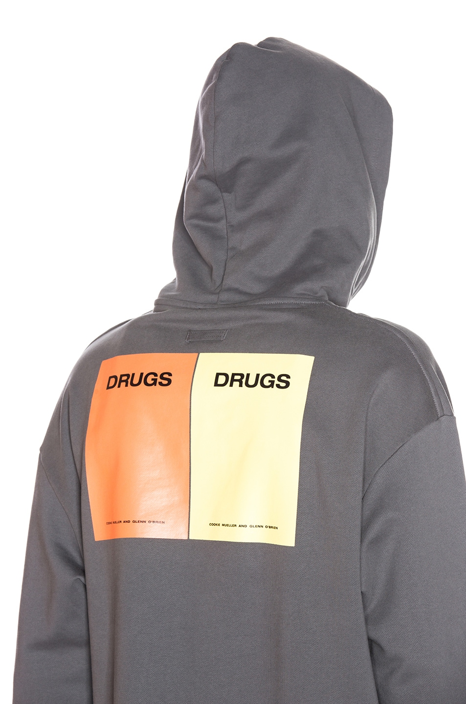 raf simons drugs sweatshirt