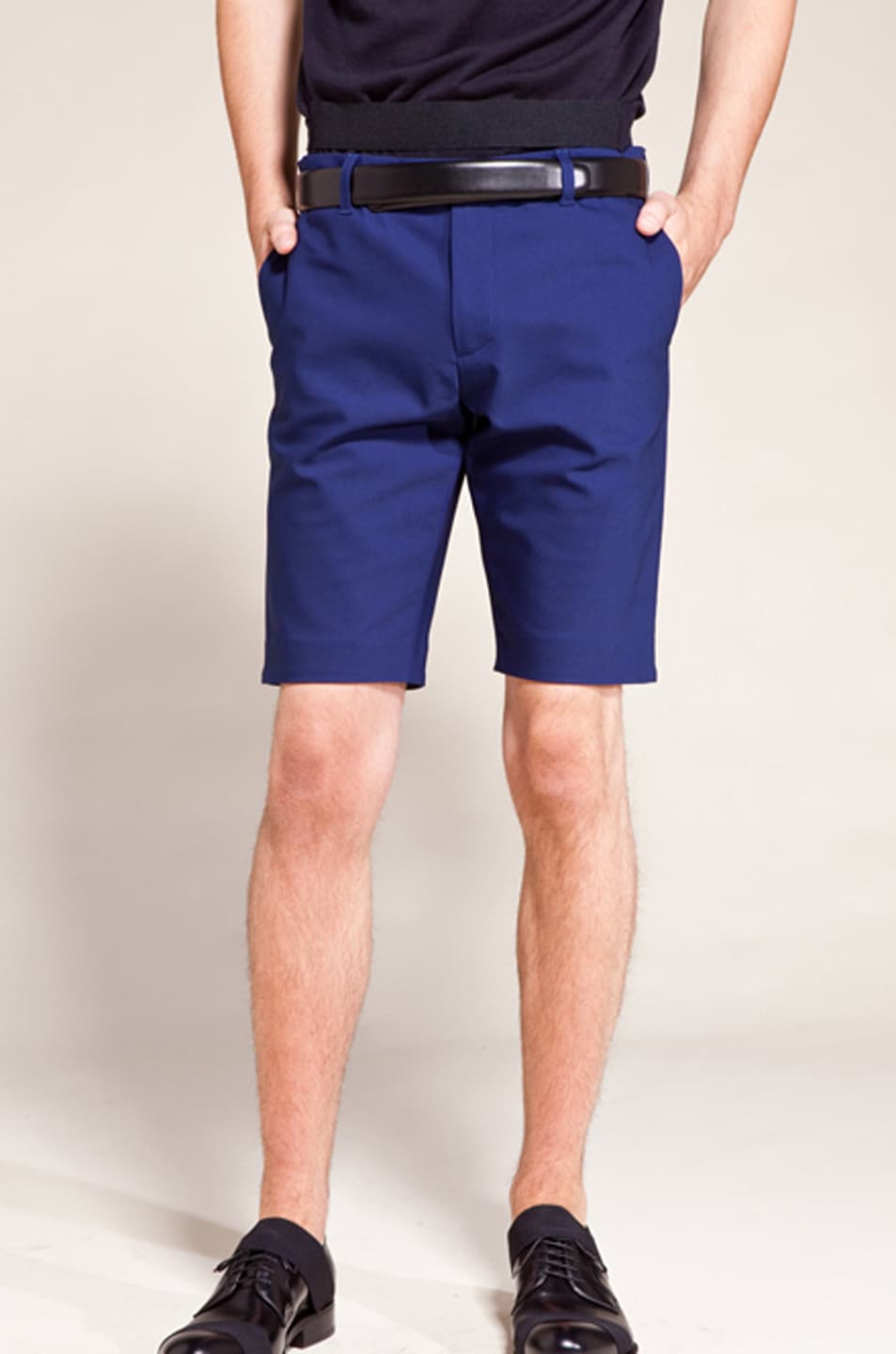 Image 1 of Raf Simons Stretch Shorts in Blue